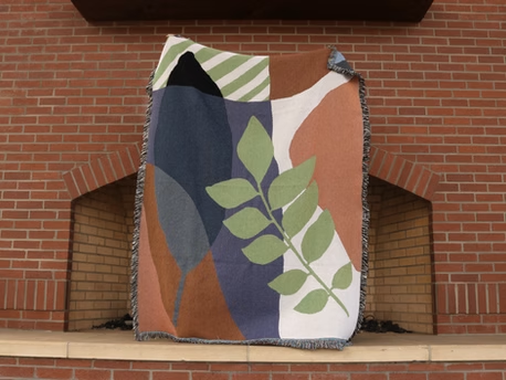 The Largest Size Selection of Custom Woven Blankets