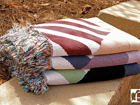 Expand Your Online Product Line with FiberArt's Custom Woven Blankets