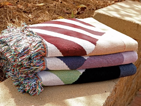 How to Make a Woven Blanket & More