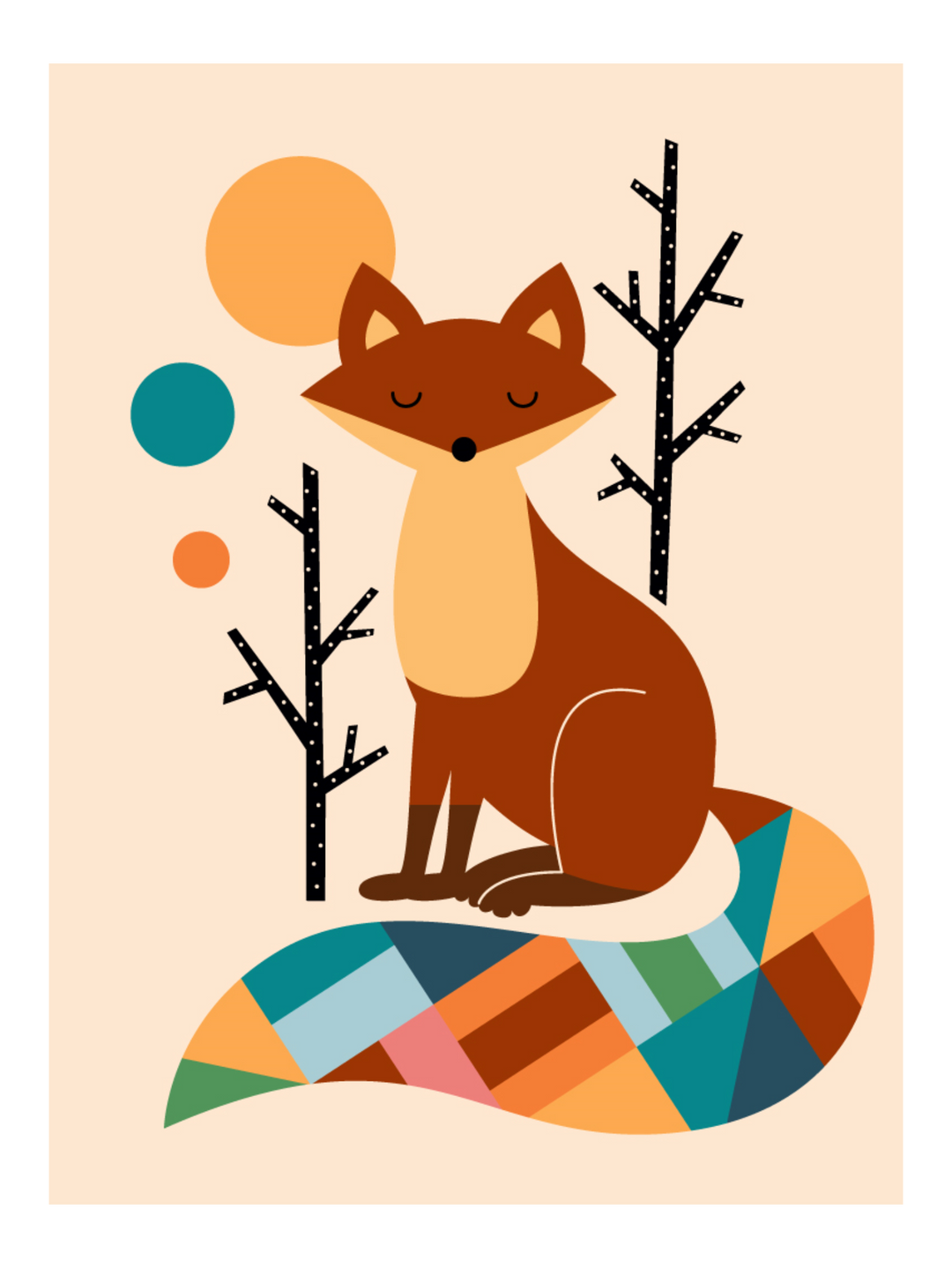 Rainbow Fox- Pj- 2097-25