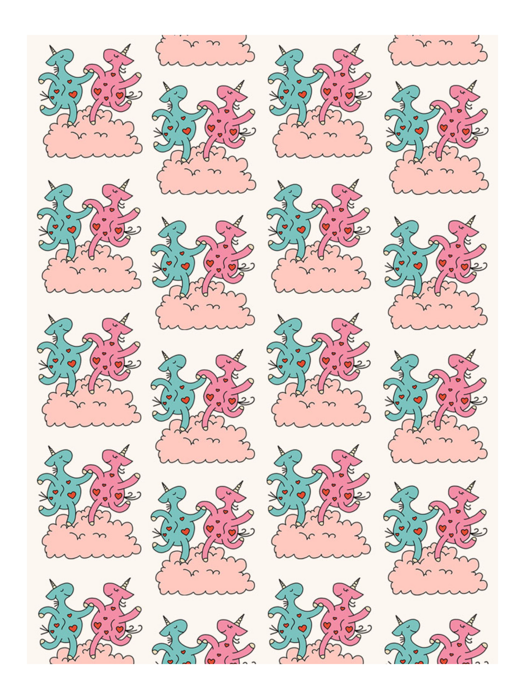 Unicorn Clouds- Pj-2113-1