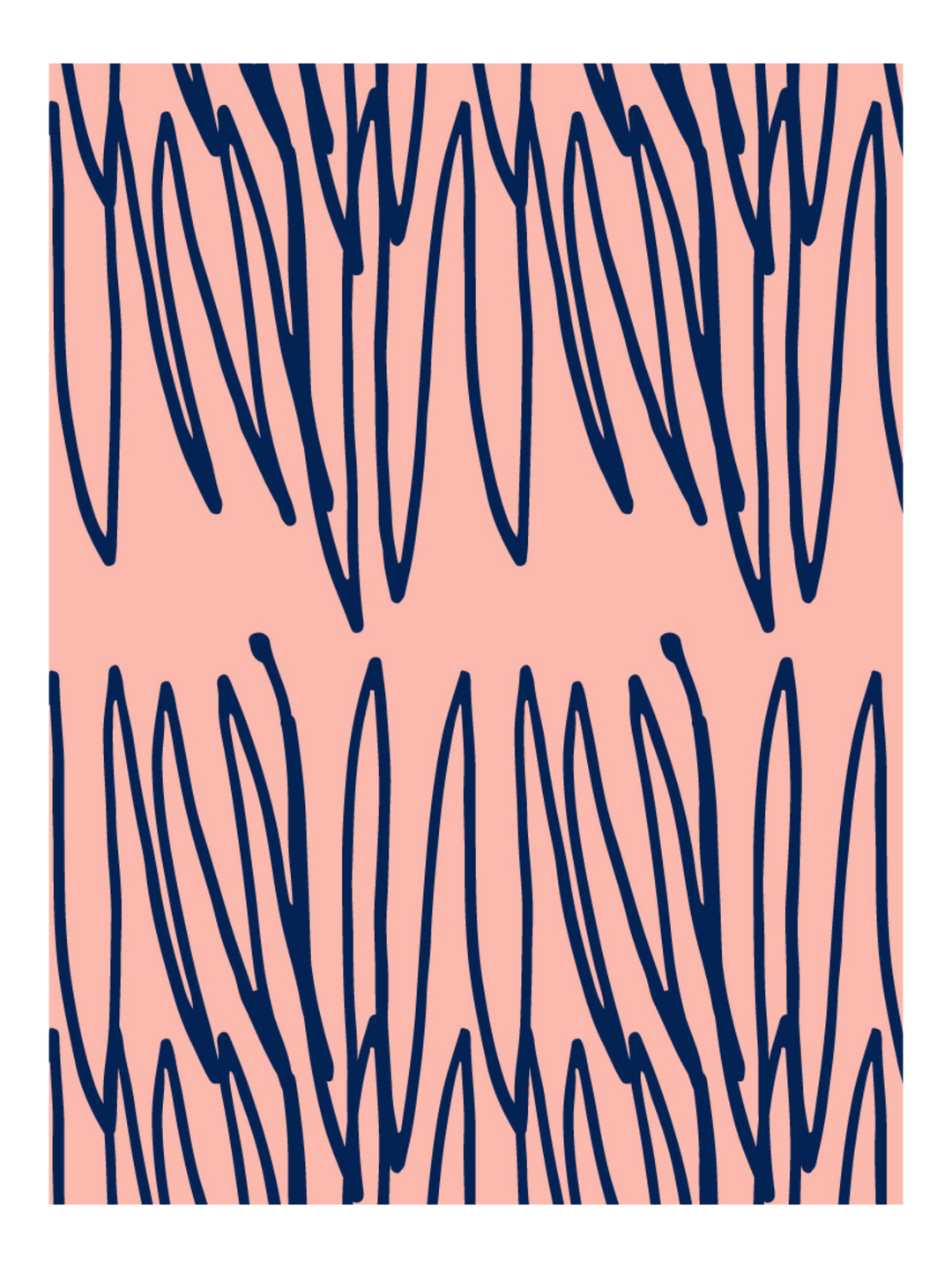 Doodle Pink Blue- Pj-108-23