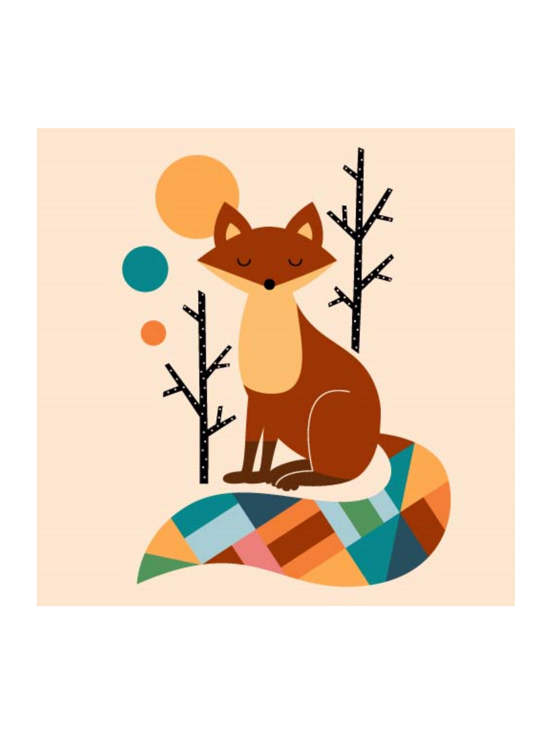 Rainbow Fox