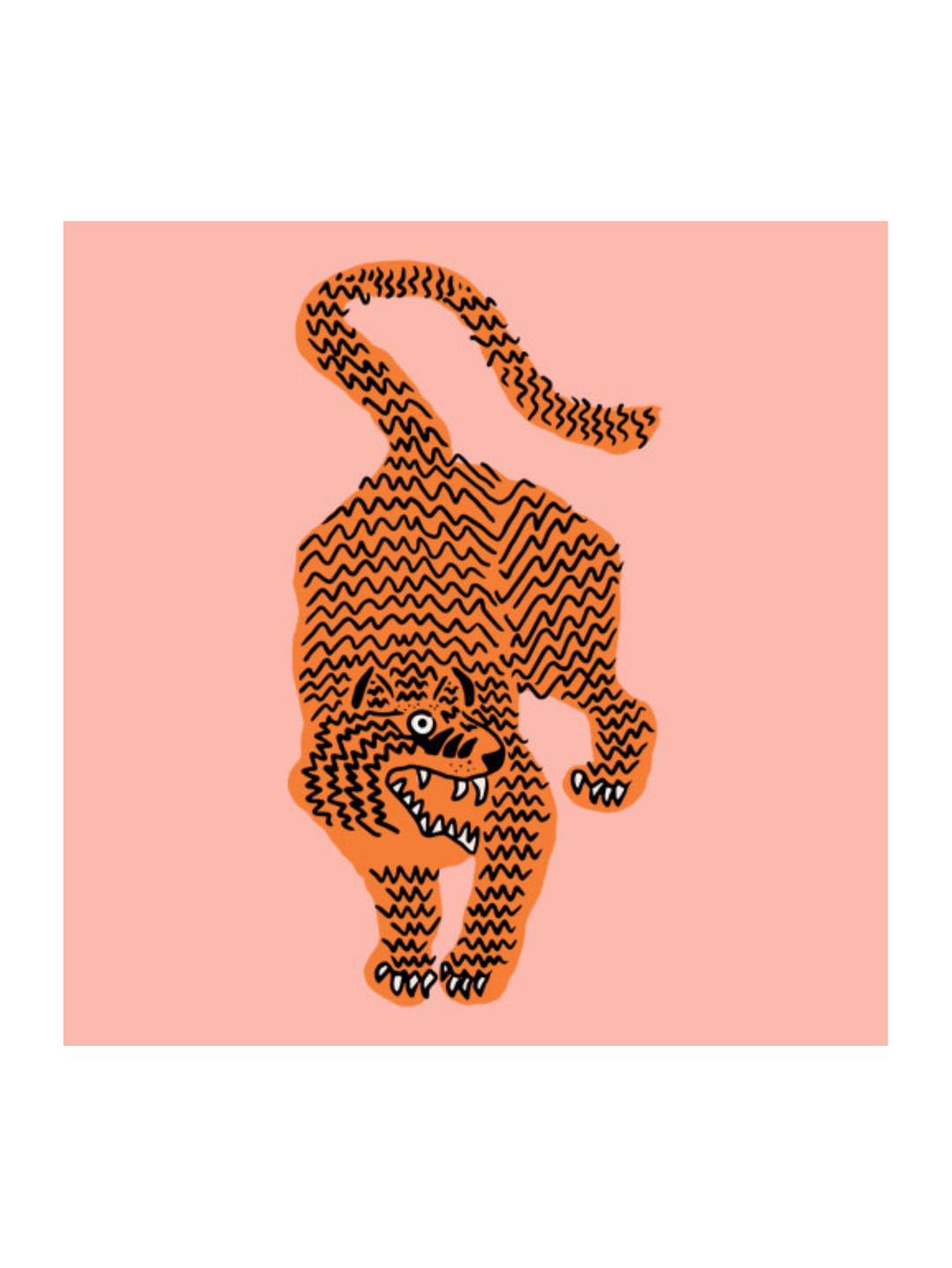 Tiger Pink- Pj-2102-19