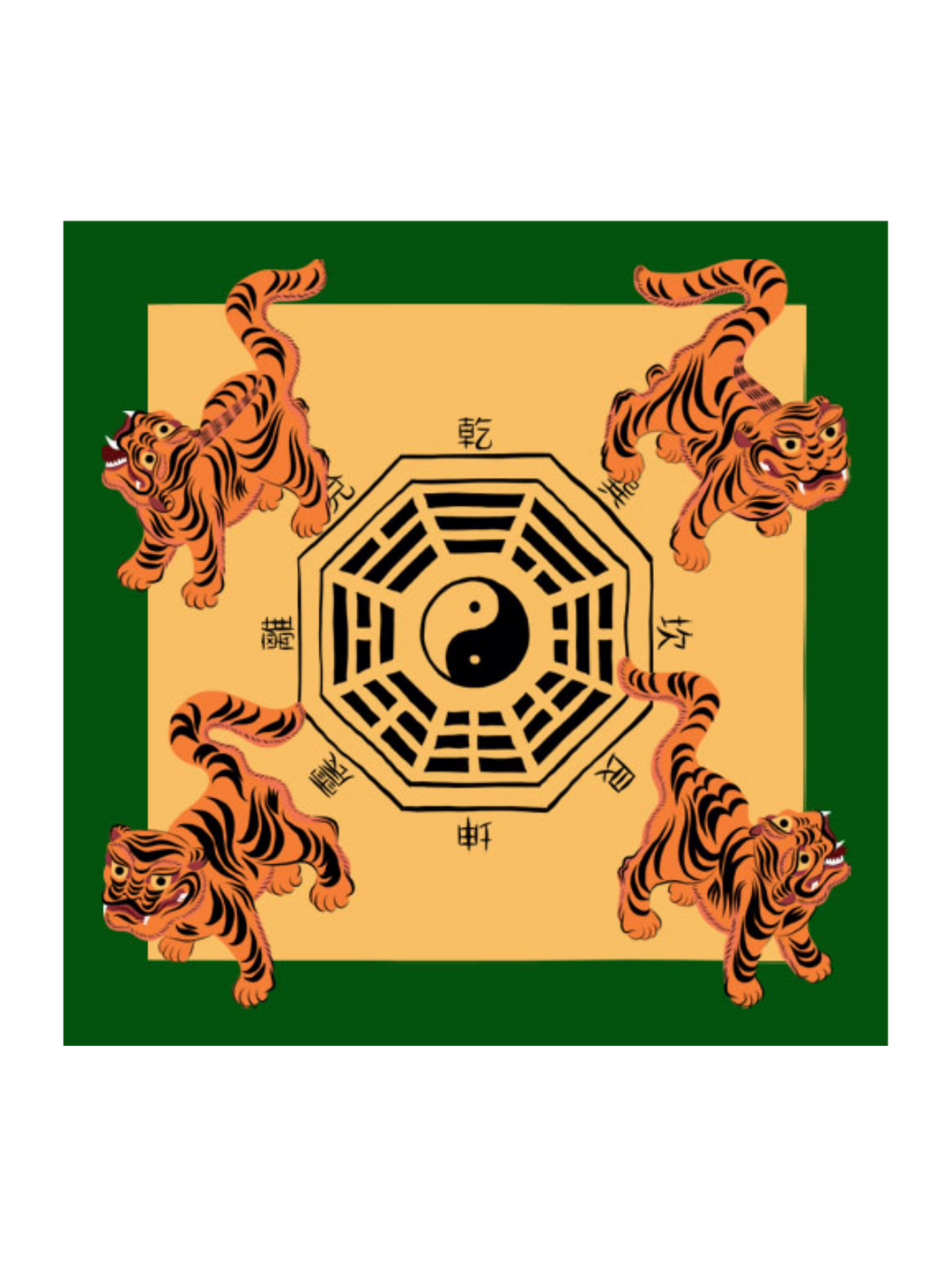 Bagua Tigers Green- Pj 2102-24