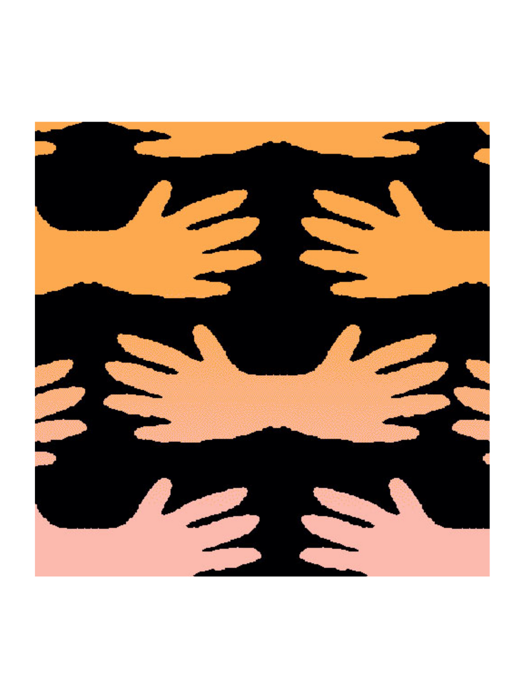Hand Dither Orange- Pj-2092-4