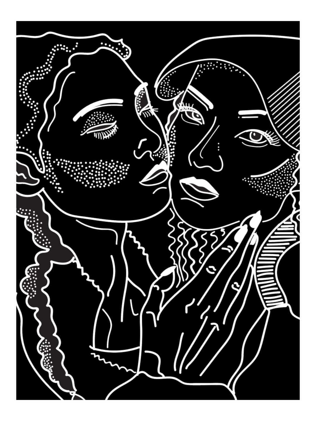 Goddess Blavk And White  Pj-2112-5
