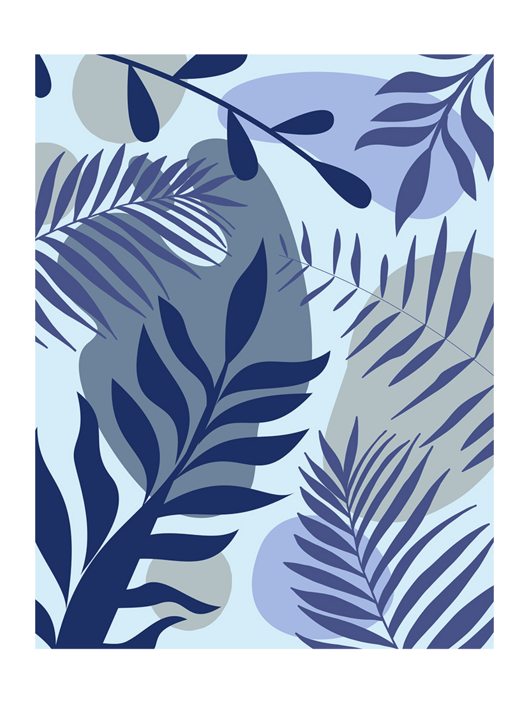 Blue Foliage  Pj-2194-1