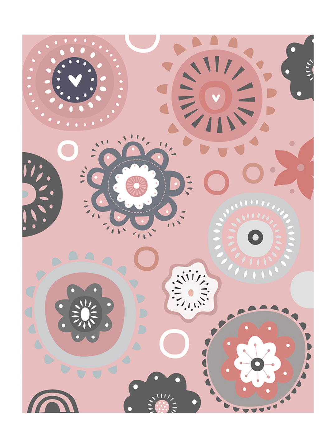 Doodle Flowers  Pj-2194-5