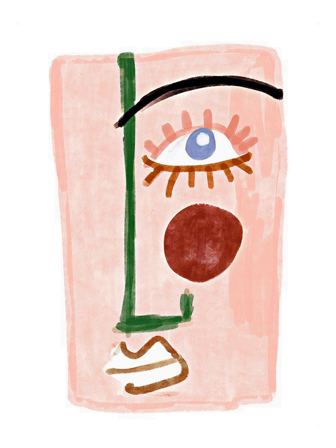 Abstract Girl Pj-2397-1