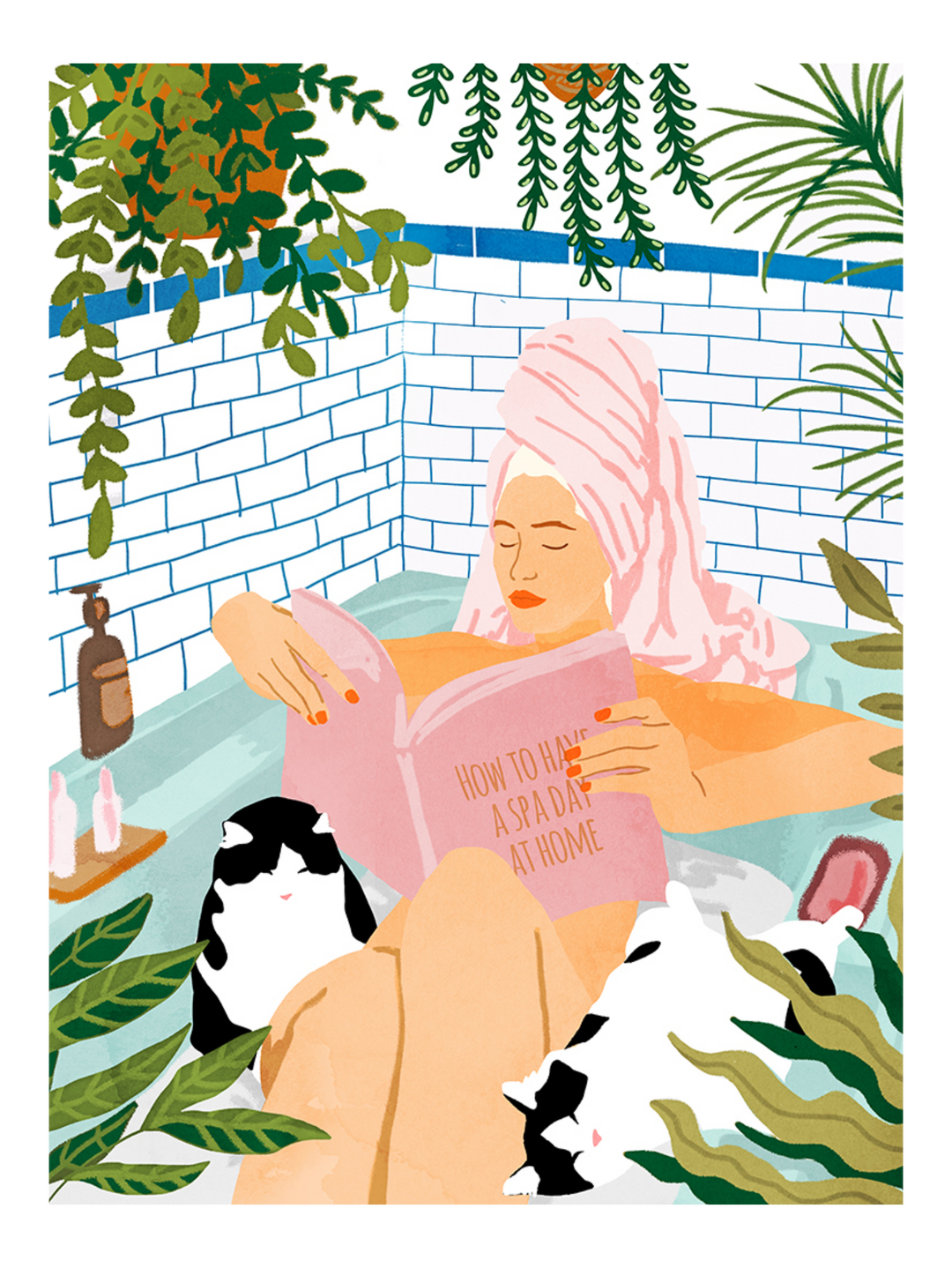 How To Have A Spa Day At Home Pj-2398-2