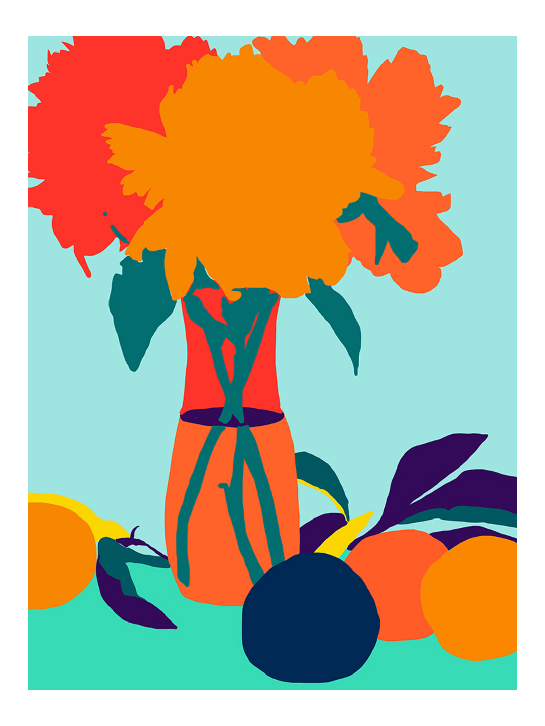 The Greed For Fruit Misses The Flower Pj-2398-6