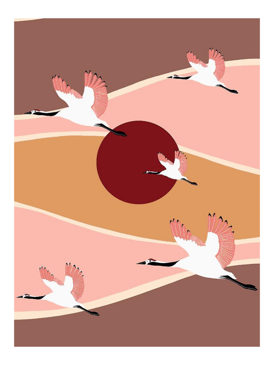 Spirit Animals Crane  Pj-2786-1
