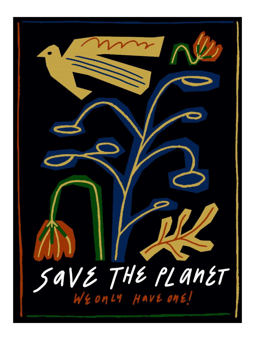 Save The Planet 72 X 54