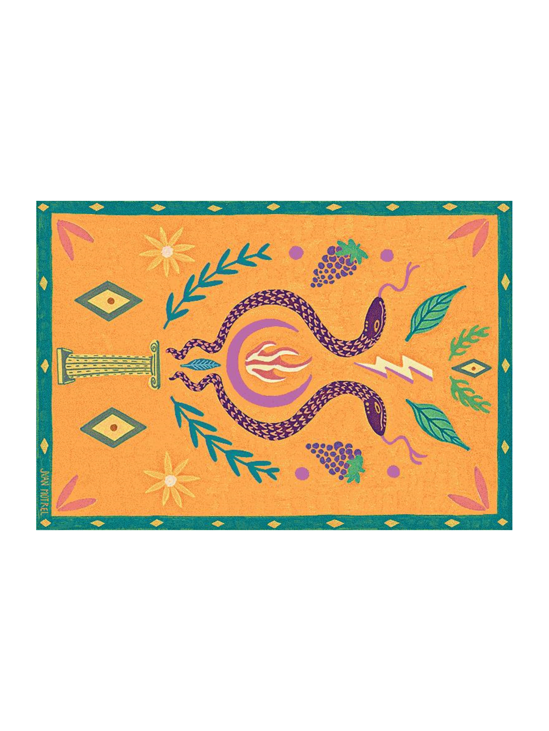 Orange Culebra 54 X 38