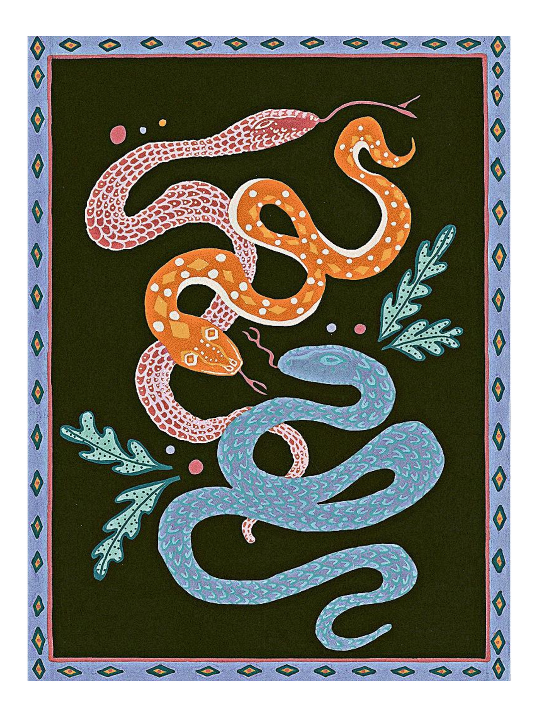 Snakes 72 X 54