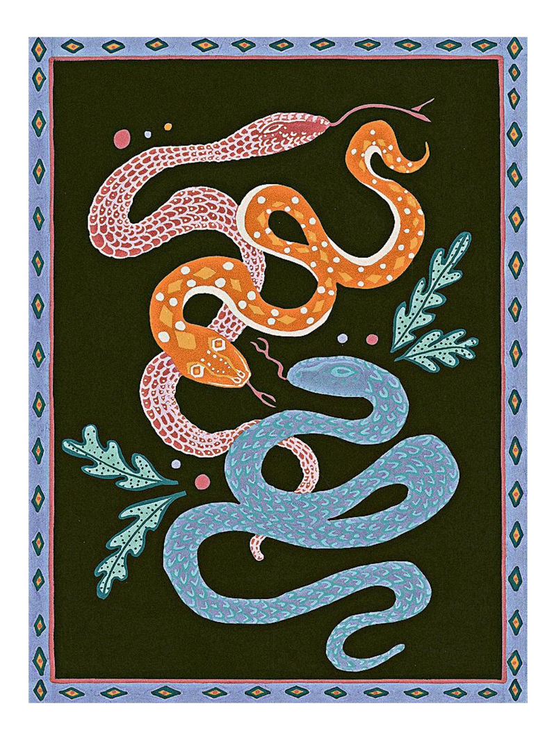 Snakes 72 X 54