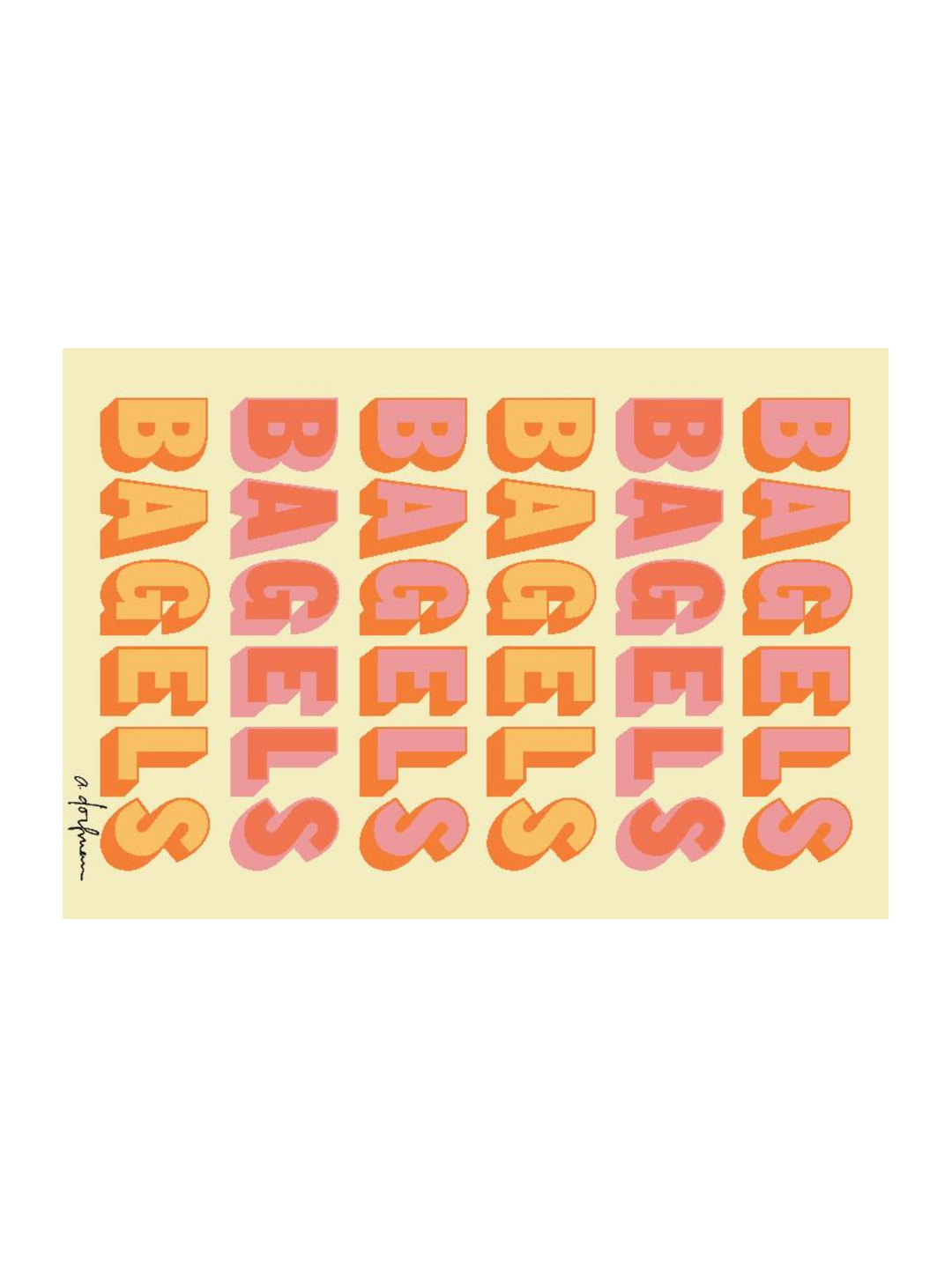 Bagels Bagels Bagels