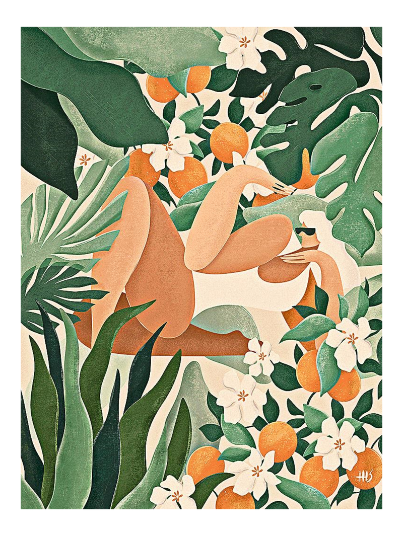 Plants Over Plans 72 X 54