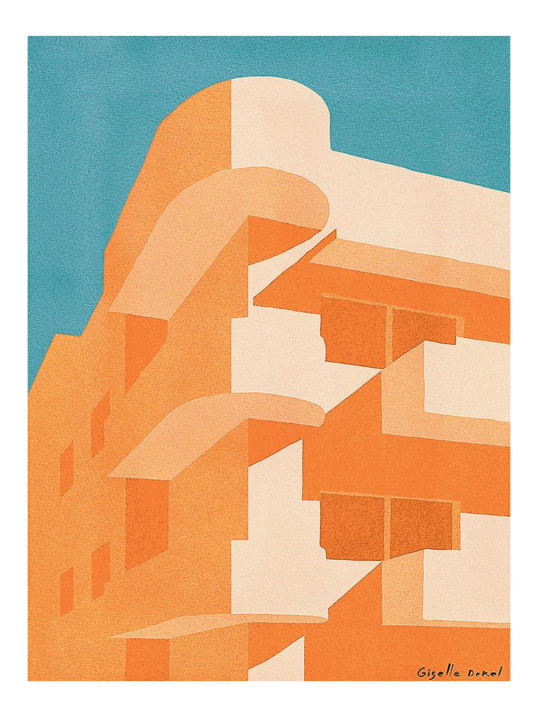 Bauhaus Orange - Lg