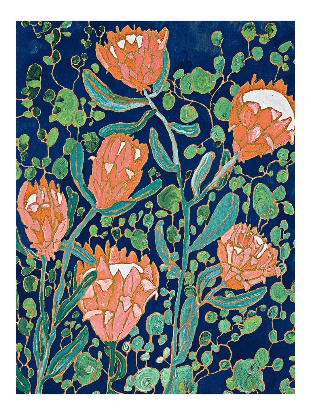 Coral Proteas - Lg