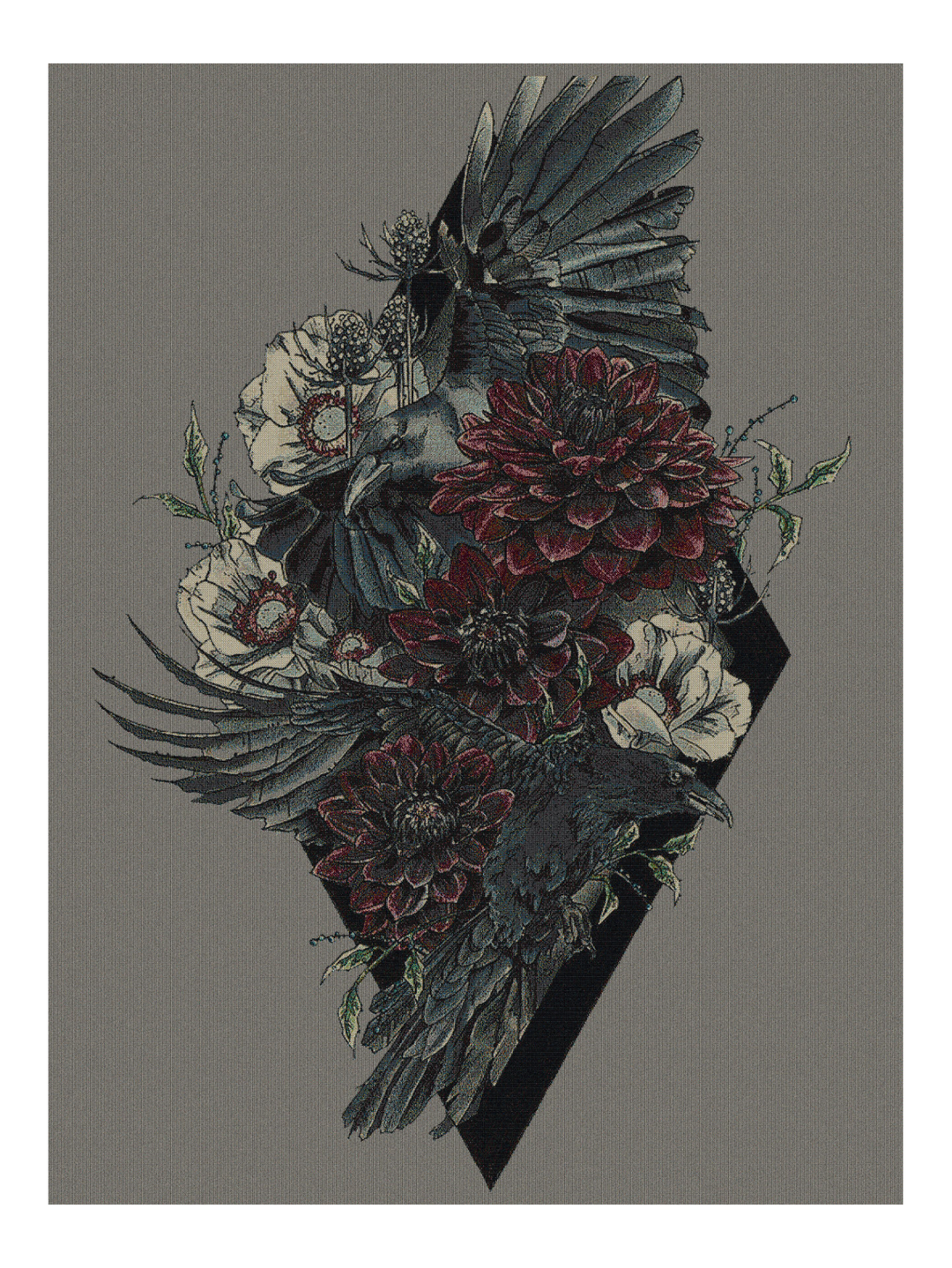 Black Bird Blanket