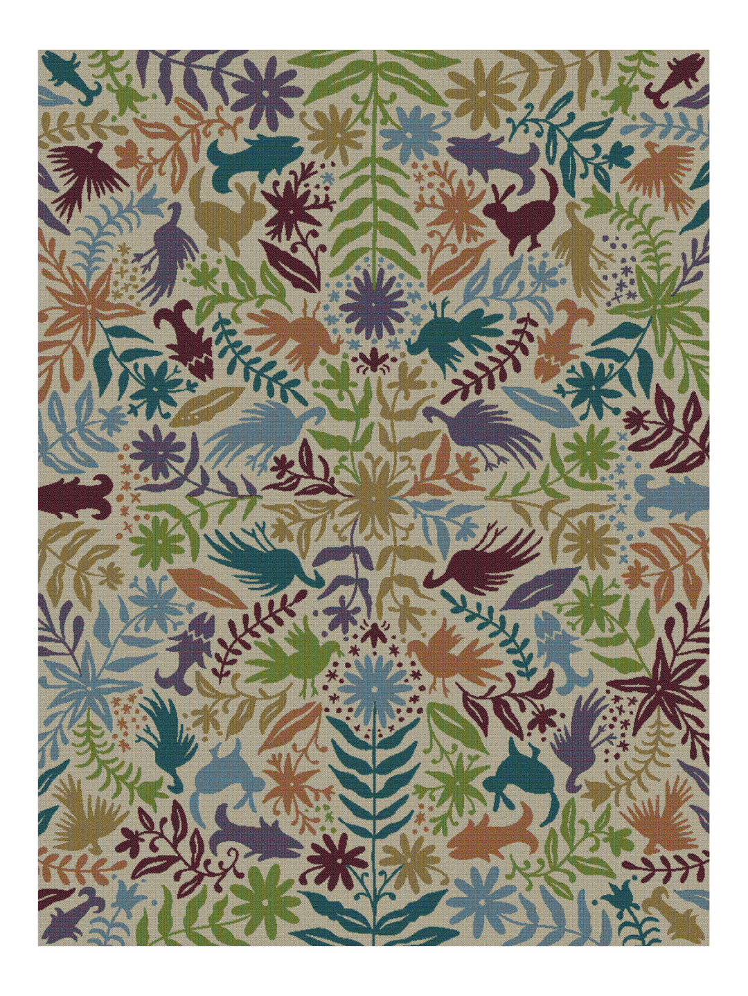 Mexican Fiesta Multi-Color Blanket