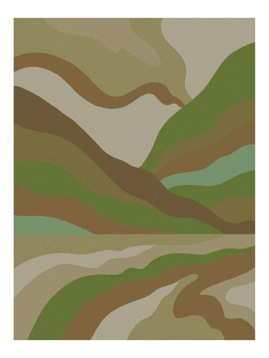 Green Landscape Blanket
