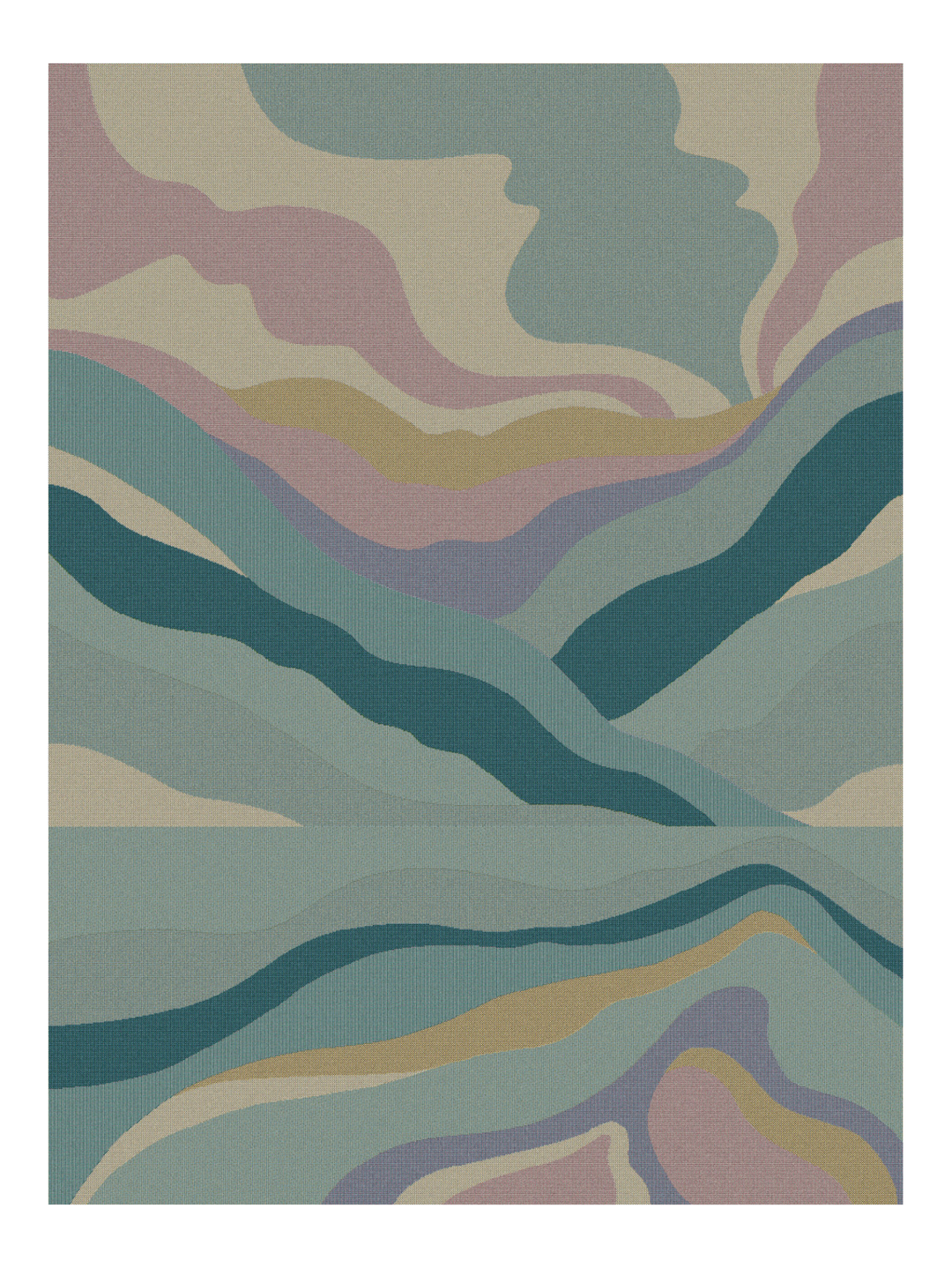 Blue Landscape 2.0 Blanket