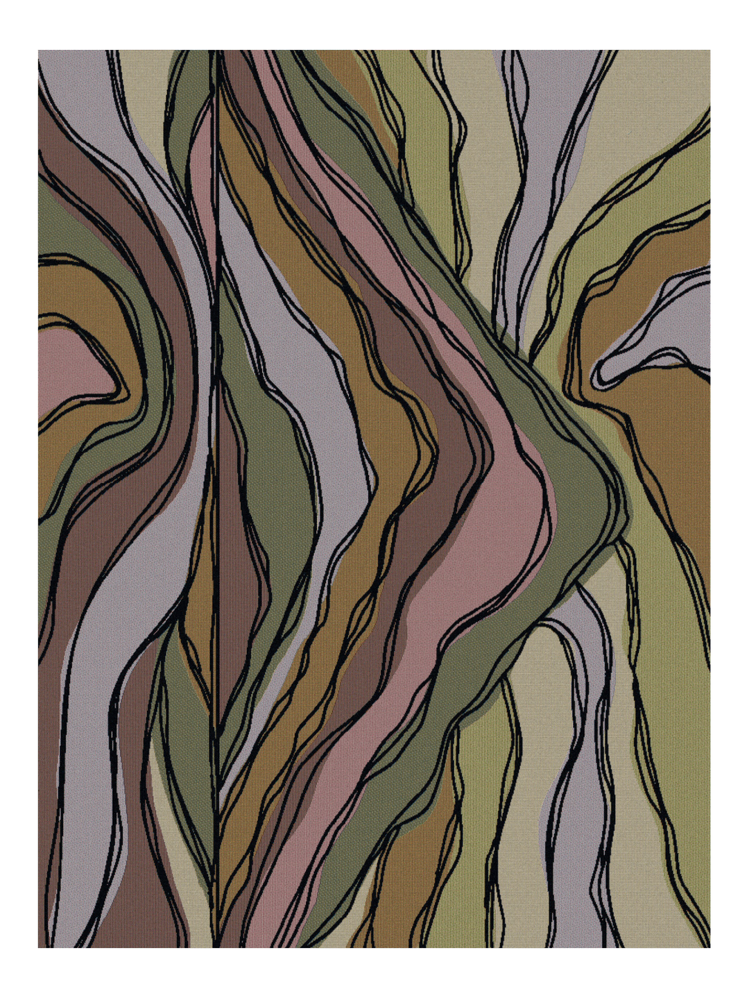 Abstract Landscape Multi Blanket