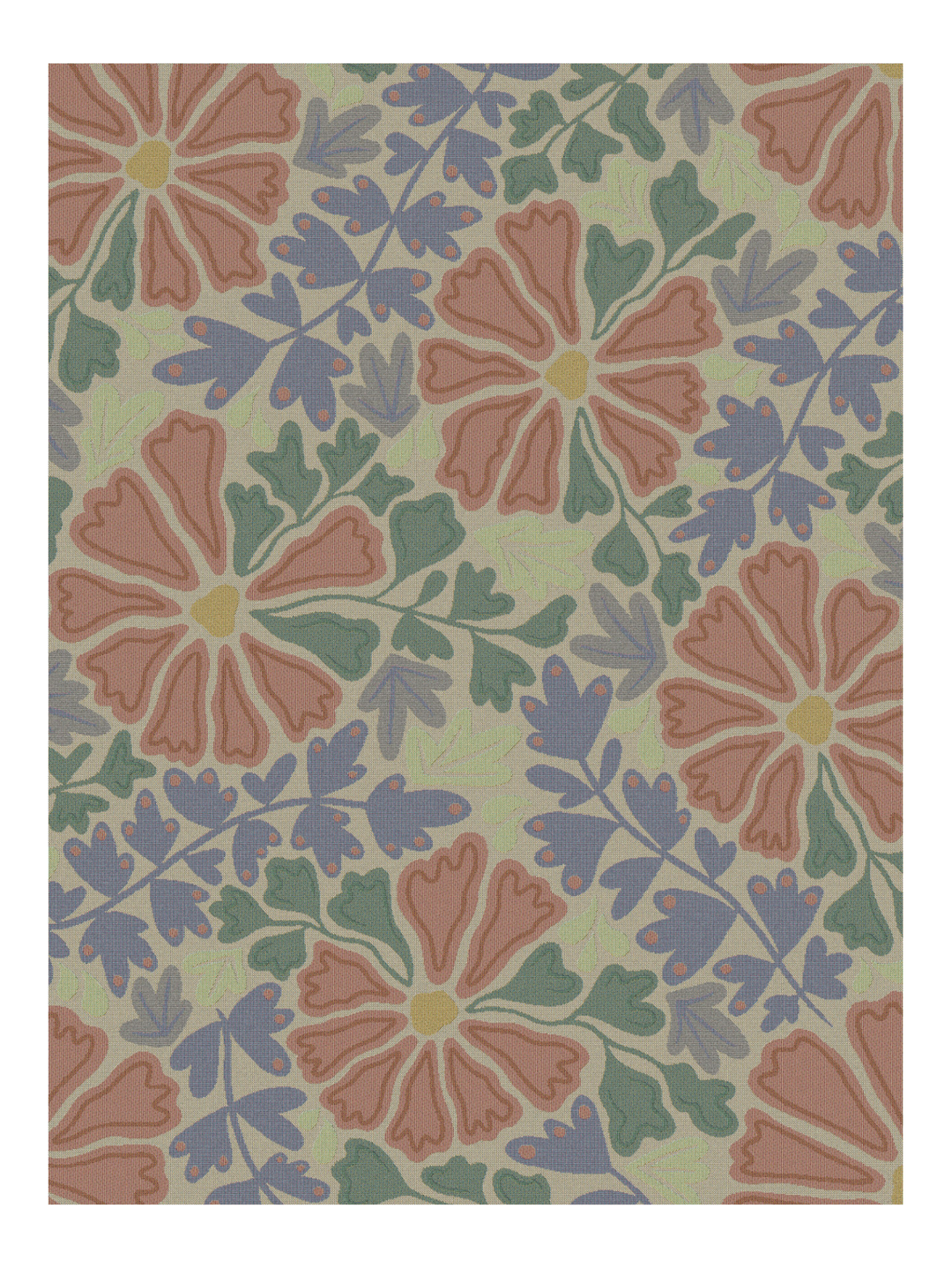Blomstereng Purple 2.0 Blanket