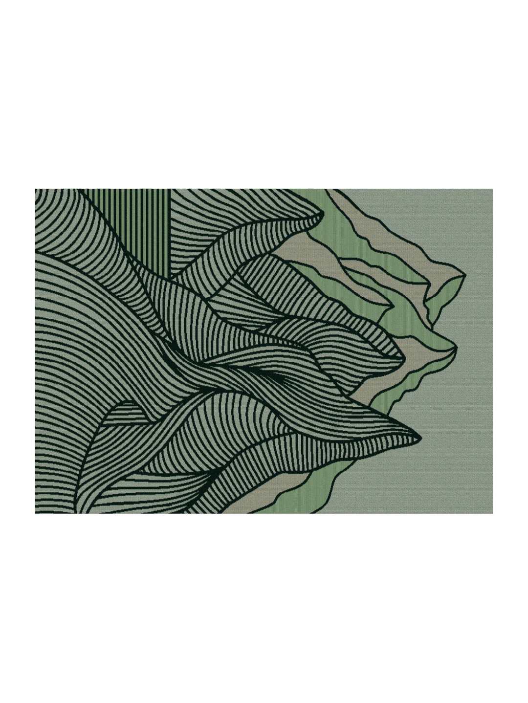 Gronne Fjell Blanket