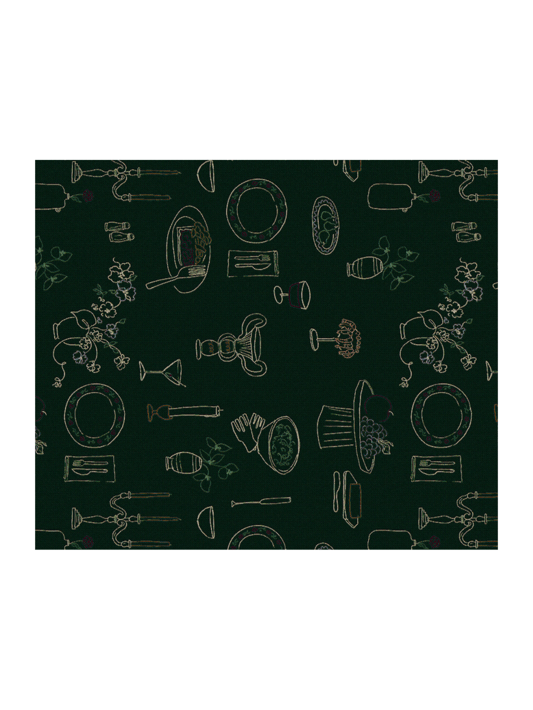 Set The Table Forest Blanket