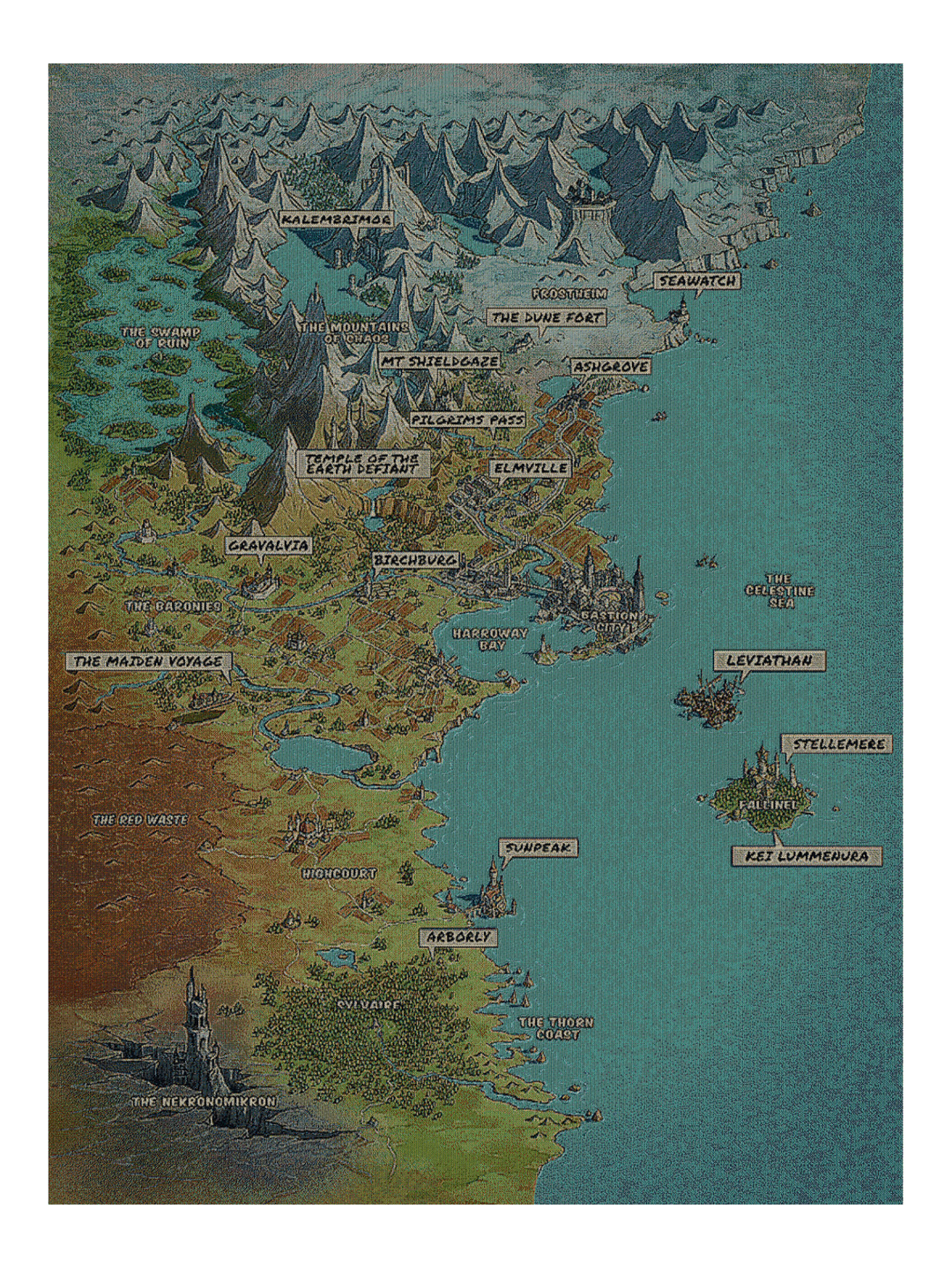 Spyre Map Blanket