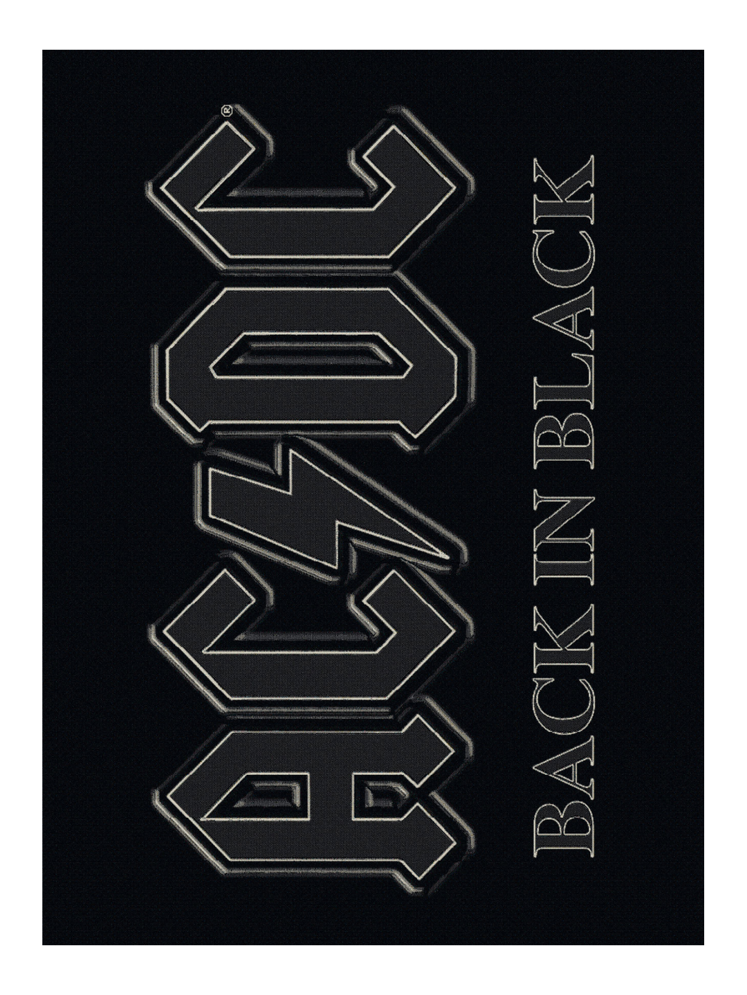 Acdc Back In Black Blanket