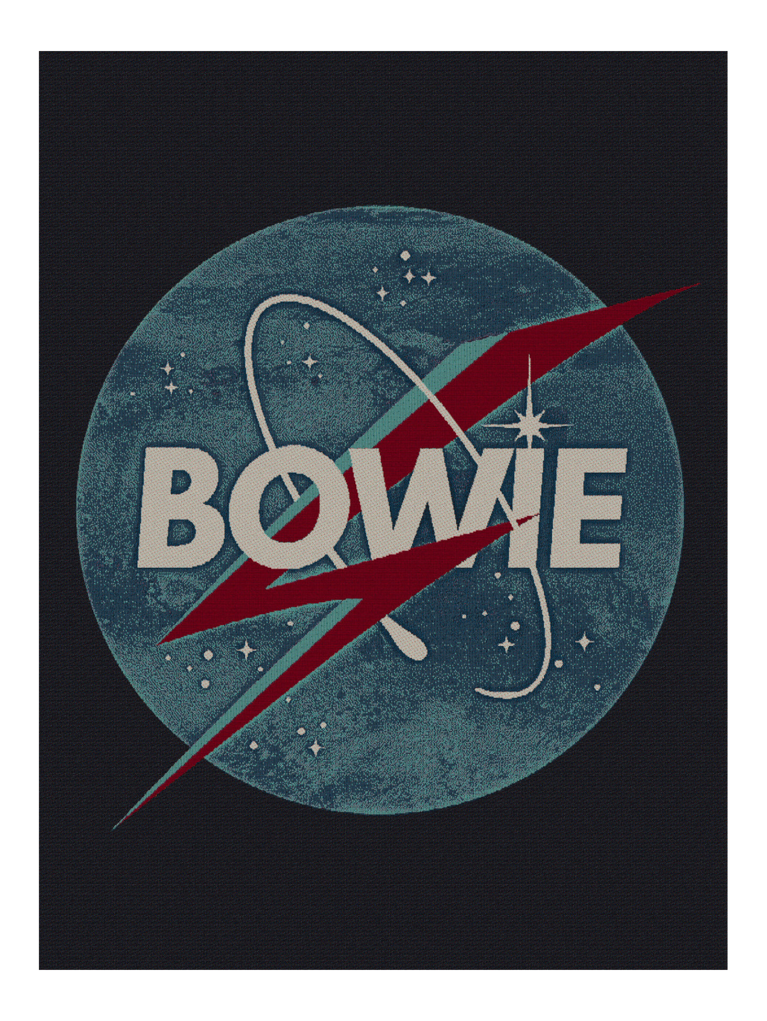 Bowie Nasa Blanket