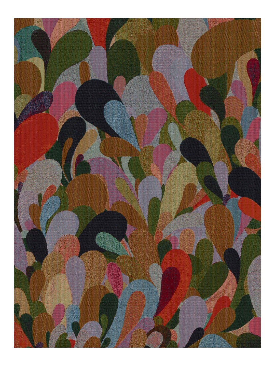 Flora Within Red Blanket