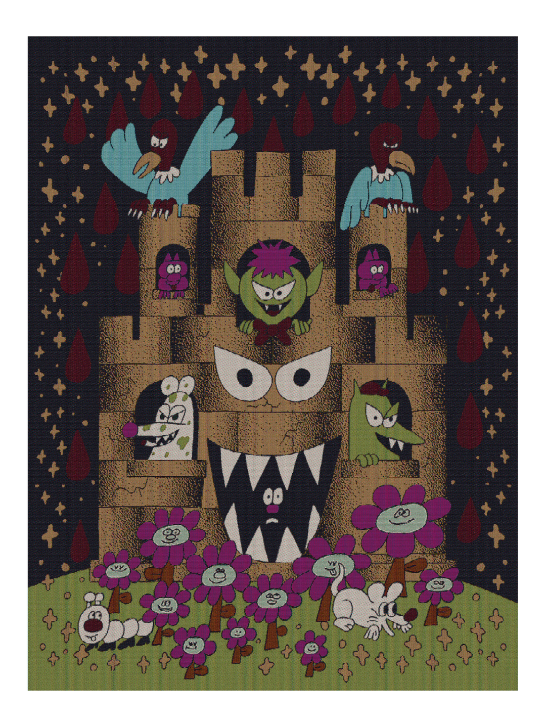 Horribl Party V2 Blanket