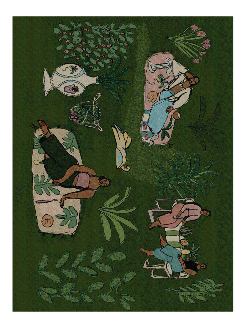 Green Dream Blanket