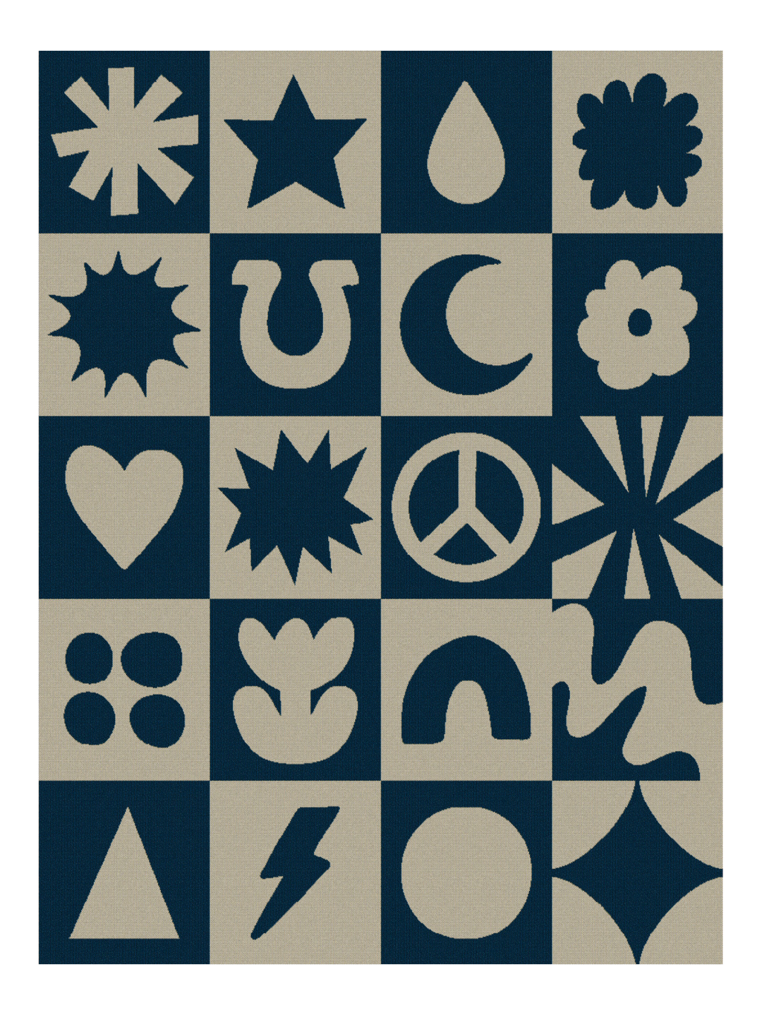 Blue White-02-Blanket