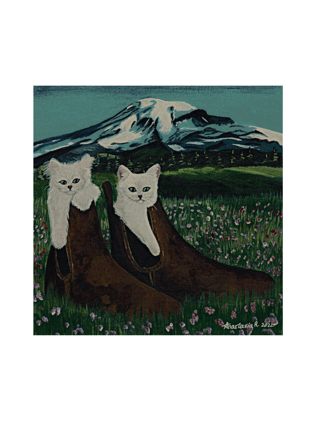 Cats In Boots Blanket